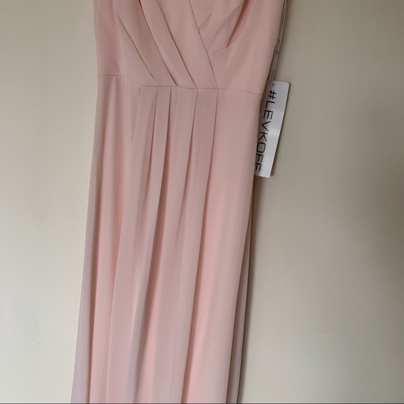 Bill Levkoff Chiffon Bridesmaid Dress Size Zero - Picture 5 of 16